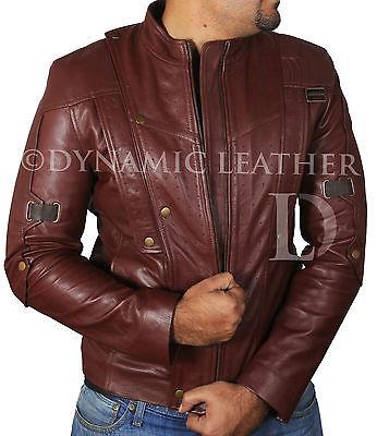 Guardians Of The Galaxy Peter Quill Star Lord Chris Pratt leather Jack Dynamic Leather