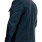 NEW MENS TRUCKER BLACK VINTAGE BIKER LEATHER JACKET