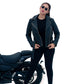 Maximus Women's Real Leather Soft Lambskin Biker Distress Vintage Jacket