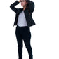 New WOMEN REAL CHOCO BROWN SNUFF NUBUCK SUEDE LAMBSKIN BIKER LEATHER SHIRT