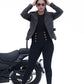 Maximus Women's Real Leather Soft Lambskin Biker Distress Vintage Jacket