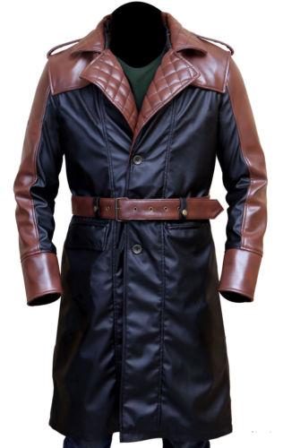 Jacob Frye Assassin's Creed Syndicate Mens Leather Trench Coat / Costume