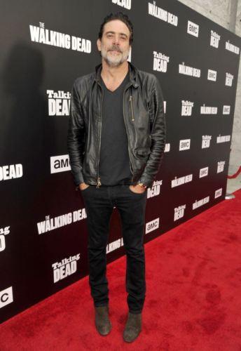 The Walking Dead, Negan , Jeffrey Dean Morgan, Nero, Giacca di Pelle