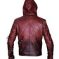 Arrow Arsenal Red Colton Haynes Hooded 