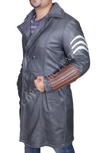 Suicide Squad Jai Courtney Captain Boomerang Genuine Leather Coat