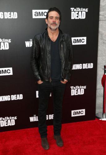 The Walking Dead, Negan , Jeffrey Dean Morgan, Nero, Giacca di Pelle