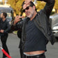 The Walking Dead, Negan , Jeffrey Dean Morgan, Nero, Giacca di Pelle