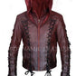 Arrow Arsenal Red Colton Haynes Hooded 