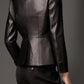 Women Genuine Cowhide Motorcycle Real Leather Slim fit Coat/Jacket for Biker