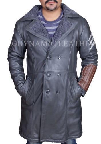 Suicide Squad Jai Courtney Captain Boomerang Genuine Leather Coat