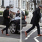 DAVID BECKHAM STYLISH MEN'S LONG DOUBLE BREASTED TRENCH OVERCOAT PEA COAT-BNWT
