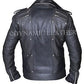 X MEN APOCALYPSE QUICKSILVER LEATHER JACKET