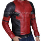 Deadpool Wade Wilson Ryan Reynolds Costume Leather Jacket