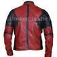 Deadpool Wade Wilson Ryan Reynolds Costume Leather Jacket