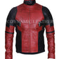 Deadpool Wade Wilson Ryan Reynolds Costume Leather Jacket