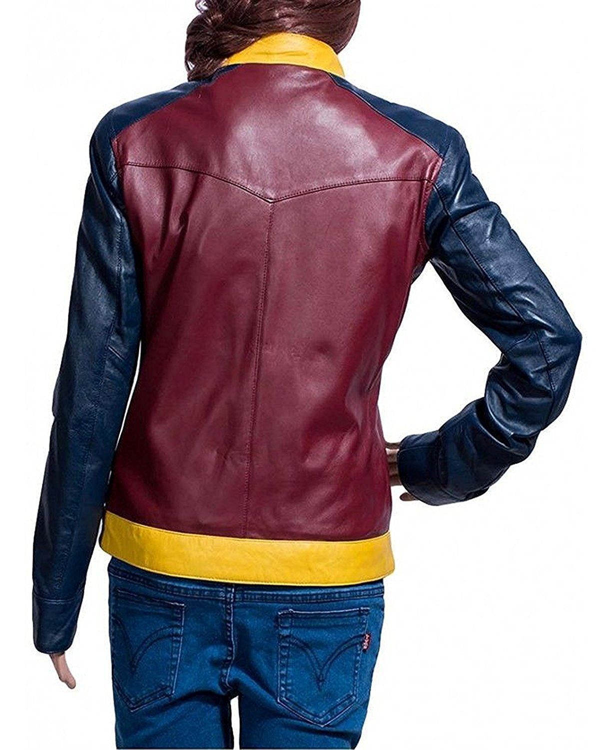 Wonder Woman Adrianne Palicki Costume Stylish Ladies Leather Jacket