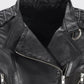 Women's Genuine Lambskin Leather Jacket Motorcycle Real Slim fit Biker Jacket